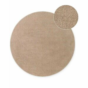 Beżowy wełniany okrągły dywan tkany ręcznie ø 200 cm Greenwich – Ted Baker obraz