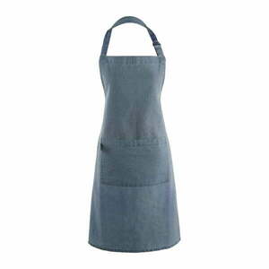 Niebieski bawełniany fartuch Tiseco Home Studio obraz