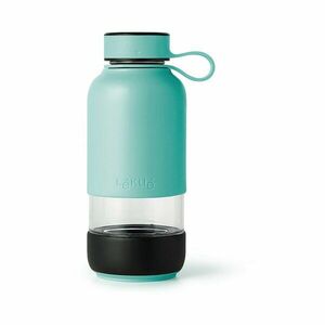Turkusowa podróżna szklana butelka 500 ml To Go – Lékué obraz
