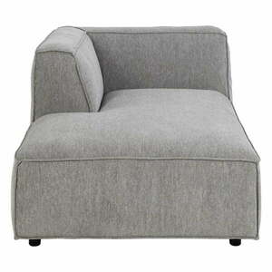 Jasnoszary moduł szezlonga do sofy Bonami Selection Fairfield, lewostronny obraz