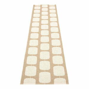 Beżowo-kremowy chodnik odpowiedni na zewnątrz 70x300 cm Sten Light Nougat – Pappelina obraz