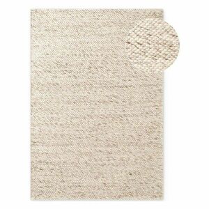 Beżowo-naturalny wełniany dywan tkany ręcznie 140x200 cm Lyon Beans – Elle Decoration obraz