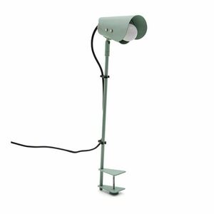 Zielona metalowa lampa stołowa z klipsem (wysokość 51 cm) Jula – Kave Home obraz
