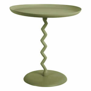 Metalowy okrągły stolik ø 40 cm Zig Zag – Leitmotiv obraz