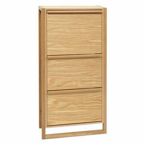 Uchylna szafka na buty w dekorze dębu NewEst – Woodman obraz