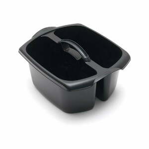 Czarne podwójne wiaderko Addis Caddy obraz