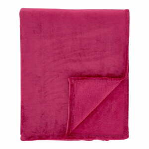 Różowy koc z mikropluszu 130x170 cm Raschel Velvet – Catherine Lansfield obraz