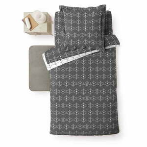 Ciemnoszara bawełniana poszwa na kołdrę jednoosobowa 140x200 cm Aristide – douceur d'intérieur obraz