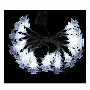 Biała girlanda świetlna LED Unimasa Pino, 20 lampek obraz