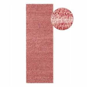 Ciemnoróżowy chodnik z materiału bouclé tkany ręcznie 80x200 cm Notting Hill Portobello – Ted Baker obraz