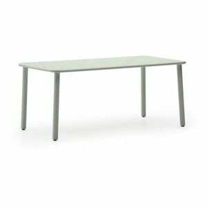 Stalowy stół ogrodowy 90x180 cm Brai – Kave Home obraz