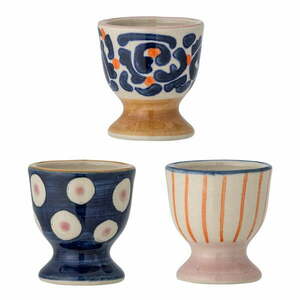 Kamionkowe kieliszki na jajka zestaw 3 szt. Eviaya – Bloomingville obraz