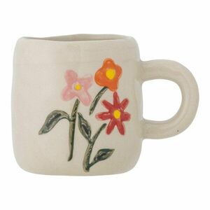 Kremowy kamionkowy kubek dla dzieci 110 ml Millie – Bloomingville Mini obraz