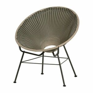 Zielony fotel ogrodowy ze sztucznego rattanu Kazoun – WOOOD obraz