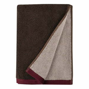 Brązowy ręcznik z bawełny organicznej frotte 50x90 cm Soft – Mette Ditmer Denmark obraz
