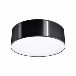 Czarna lampa sufitowa Sollux Atis obraz