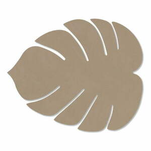 Mata stołowa ze skóry ekologicznej 22x26 cm Monstera Leaf Nupo – LIND DNA obraz