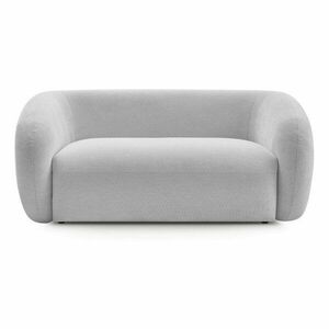 Jasnoszara sofa z tkaniny szenilowej 160 cm Celine – Bobochic Paris obraz