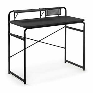 Czarne biurko Kave Home Foreman obraz