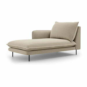 Beżowy szezlong Cosmopolitan Design Vienna, lewostronny obraz