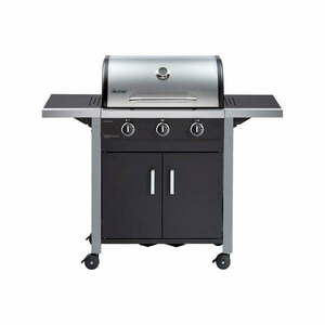 Czarny gazowy grill zewnętrzny ENDERS Chicago 3 obraz