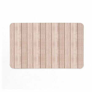 Brązowy gumowy dywanik łazienkowy 50x80 cm Calista – douceur d'intérieur obraz