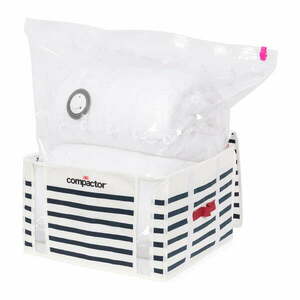 Pojemnik na ubrania Compactor Medium Mariniere 3D Vacuum Bag, 125 l obraz