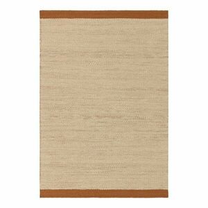 Kremowy/w kolorze terakoty wełniany dywan tkany ręcznie 200x290 cm Lima Rust – Asiatic Carpets obraz