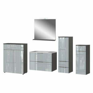 Szary zestaw łazienkowy Vasio – Germania obraz