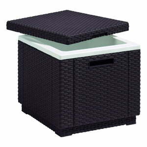 Stolik ogrodowy z pojemnikiem na lód 42x42 cm – Keter obraz