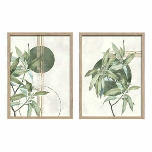 Obrazy zestaw 2 szt. 30x40 cm Green – Styler obraz