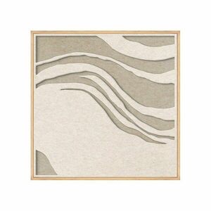 Obraz akustyczny 3D z ramą w zestawie 62x62 cm Sacred Silence 2 – Malerifabrikken obraz