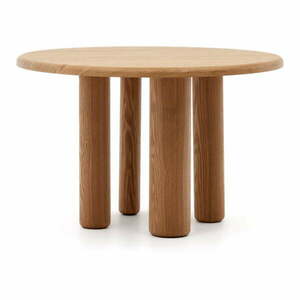 Okrągły stół w dekorze jesionu ø 120 cm Mailen – Kave Home obraz