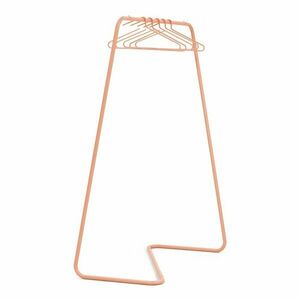 Łososiowy stalowy stojak na ubrania 118x160x57 cm Hang-On – Spinder Design obraz