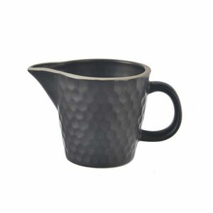 Czarny mlecznik ceramiczny 100 ml Tea Time – Orion obraz