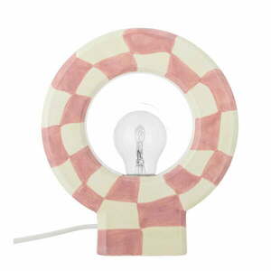 Różowa lampa stołowa (wysokość 23, 5 cm) Vialini – Bloomingville obraz